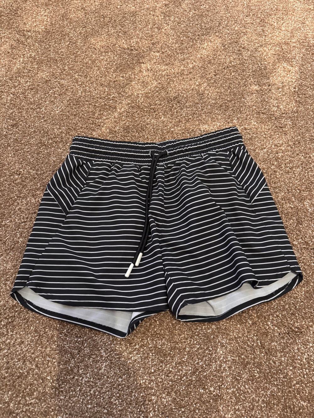 All in Motion Black and White Shorts Size S Quick Dry